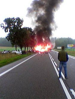 Tragedia w drodze na Jasną Górę