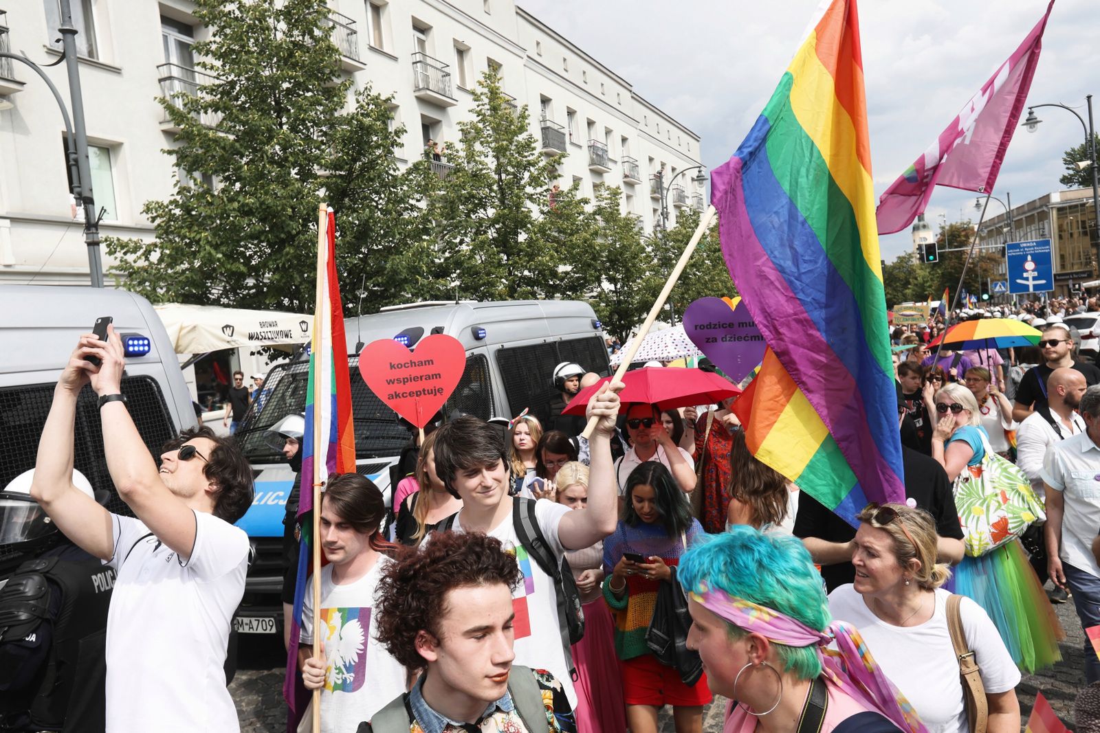 Policja zatrzymała na Marszu Równości 20 osób 