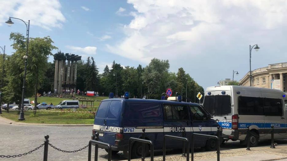 Na ulicach Białegostoku jest pełno policji