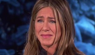 To było dla niej za wiele. Jennifer Aniston popłakała się na wizji