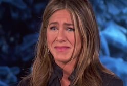 To było dla niej za wiele. Jennifer Aniston popłakała się na wizji