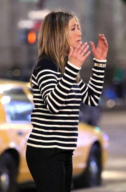 Jennifer Aniston na planie nowego serialu 