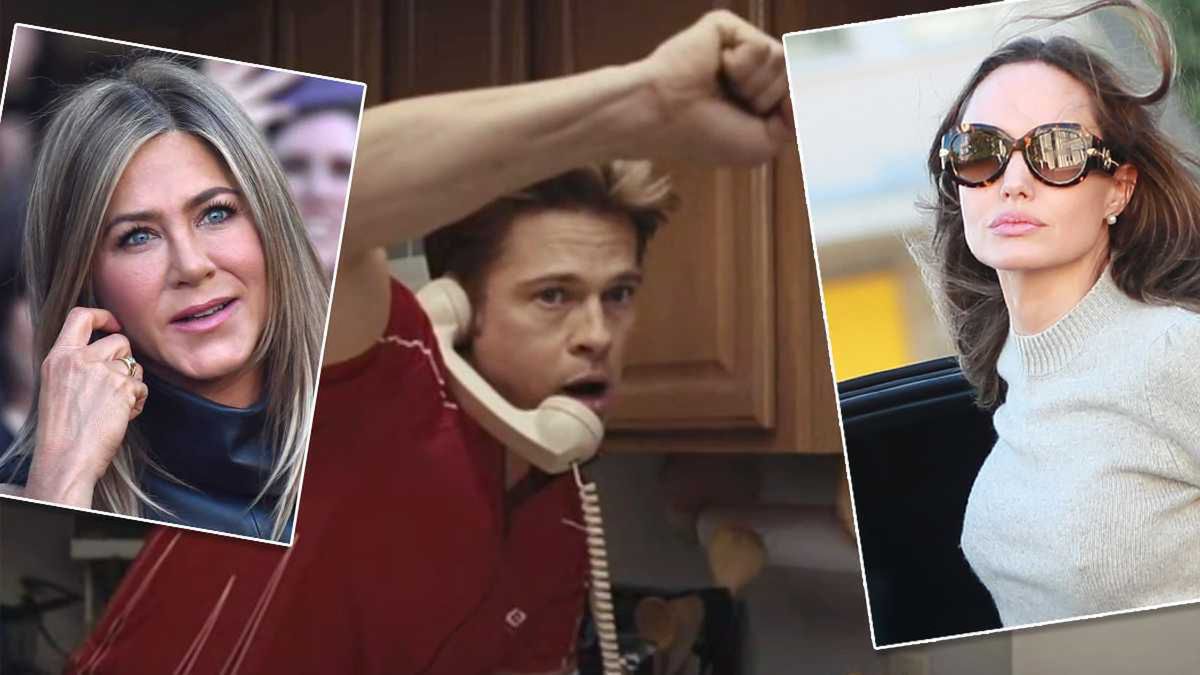 Sekretna rozmowa Brada Pitta z Jennifer Aniston trafiła do mediów! Wisieli na telefonie dobrych kilka godzin!