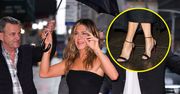 Sekret Jennifer Aniston. Wyglądała pięknie, ale wszyscy i tak patrzyli na jej stopy