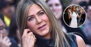 Jennifer Aniston w krótkiej sukience. Jej nogi robią wrażenie