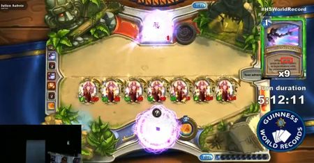 Macie ochotę obejrzeć bicie rekordu Guinnessa w Hearthstone? Właśnie trwa najdłuższa tura w historii