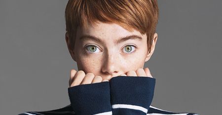 Emma Stone w listopadowej sesji „Vogue US”