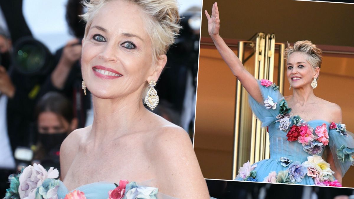 Sharon Stone rzuciła Cannes na kolana. Legenda kina w obłędnej kreacji nie miała sobie równych na czerwonym dywanie
