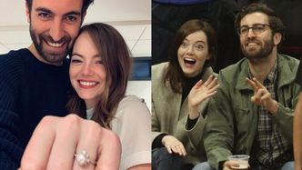 Emma Stone ZARĘCZYŁA SIĘ! Aktorka i jej partner pochwalili się zdjęciem pierścionka (FOTO)