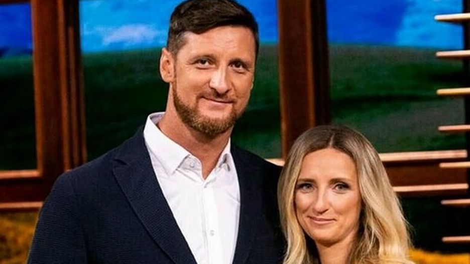 Piotr Gruszka i jego żona Aleksandra Szettel-Gruszka