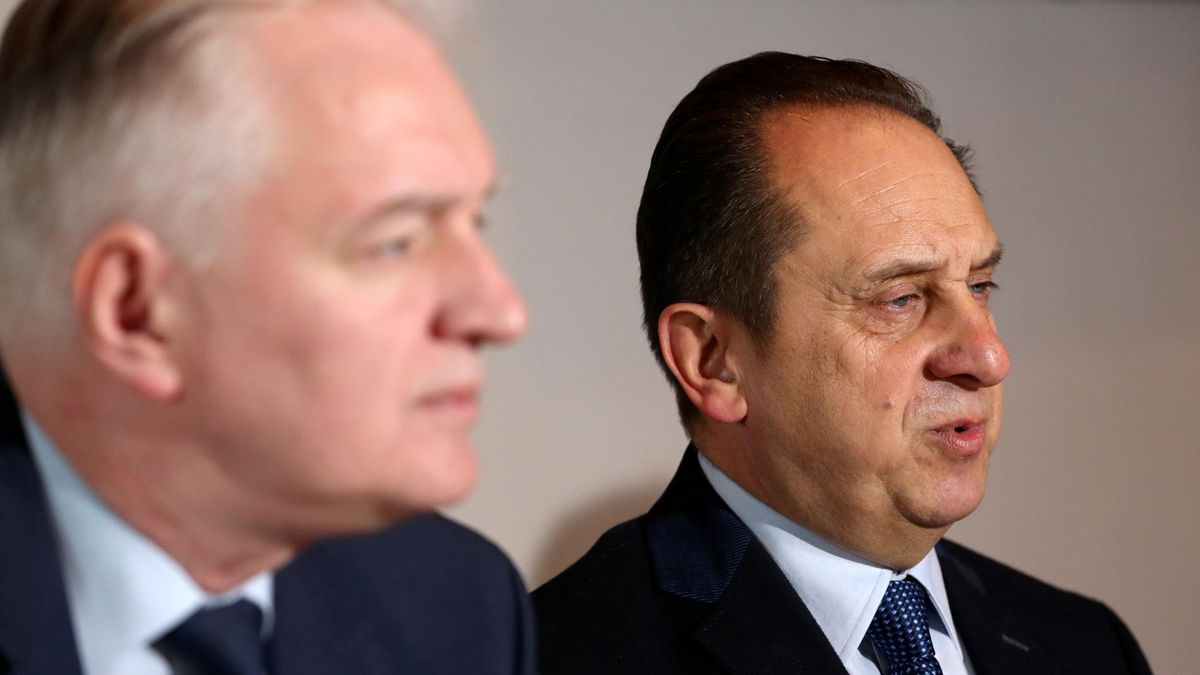 Andrzej Gut-Mostowy i Jarosław Gowin