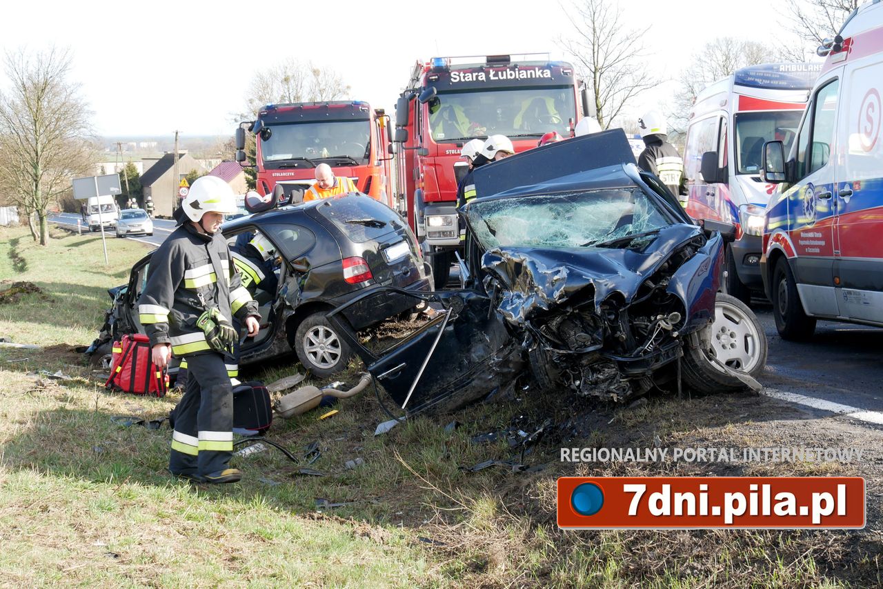 Śmiertelny wypadek na krajowej 10