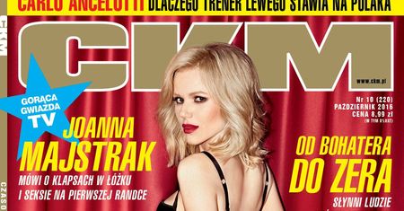 Joanna Majstrak znowu rozebrała się w magazynie dla panów. Seksowna?