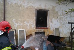 Pożar w Suwałkach. 50-latek spłonął we własnym domu