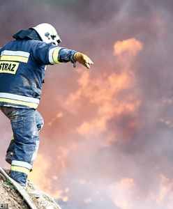 Pożar pustostanu w Szczytnie. Dwie osoby nie żyją