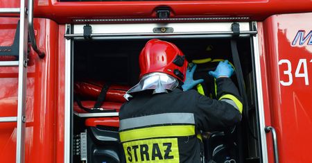 Zakopane. Nocny pożar w galerii handlowej na Krupówkach