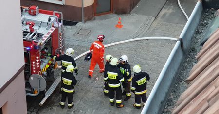 Pożar w Grodzisku Wielkopolskim. Jedna osoba nie żyje