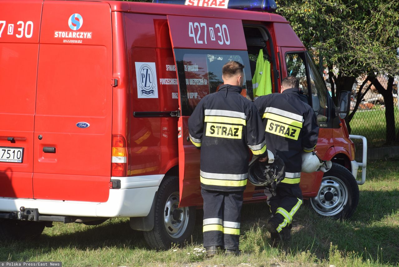 Chełmża. W pożarze zginęła kobieta. Ewakuacja mieszkańców