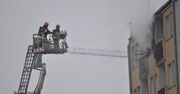 Powiśle: pożar mieszkania przy Dobrej. Poszkodowana jedna osoba