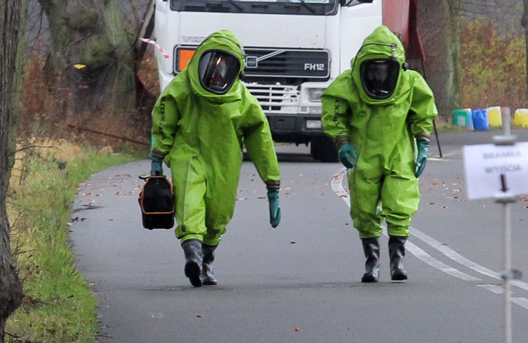 Ładunek sprawdzili strażacy z jednostki ratownictwa chemicznego (zdj. ilustracyjne)