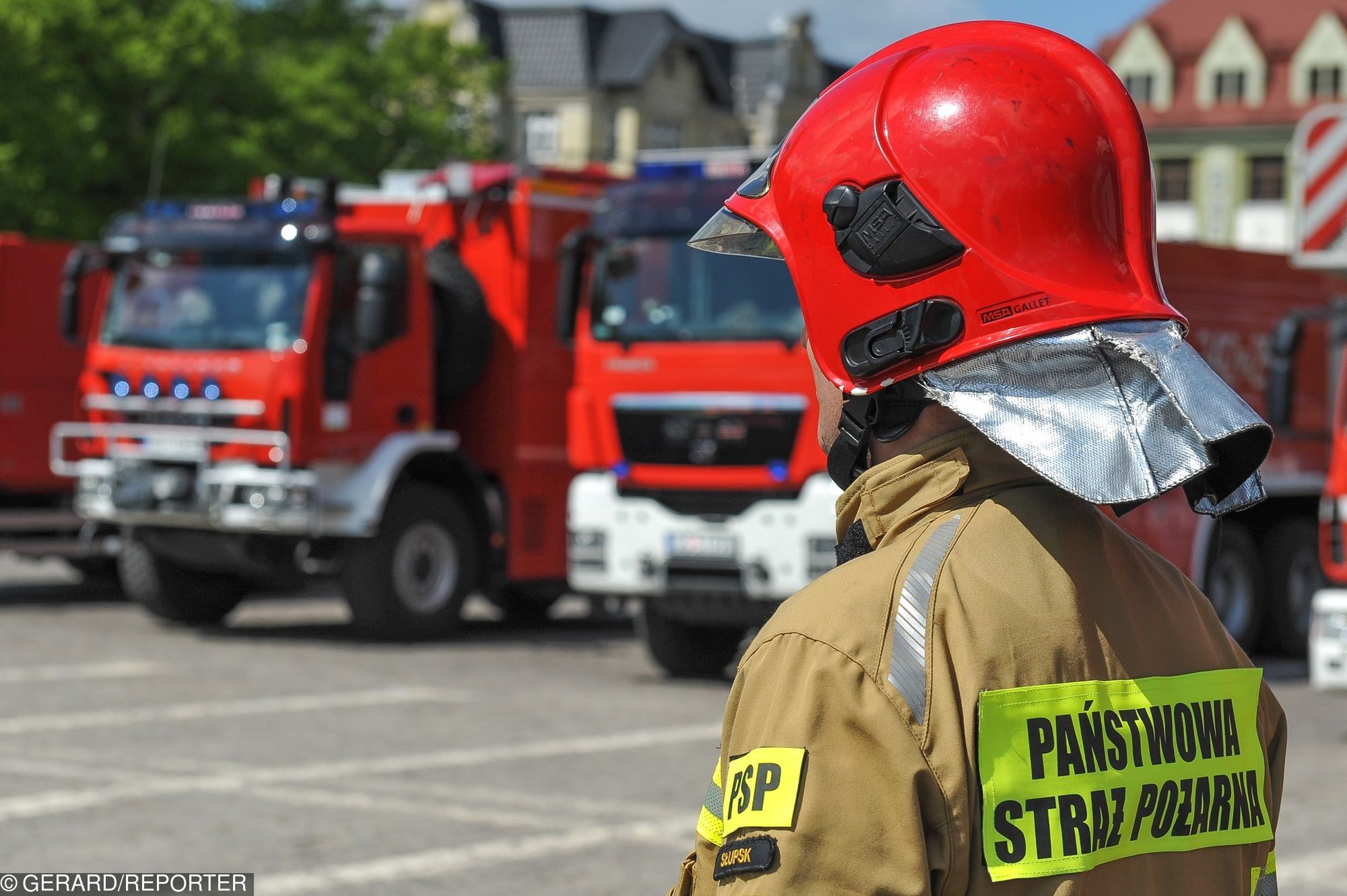 Straż pożarna uratowała 3 osoby. Były nieprzytomne.