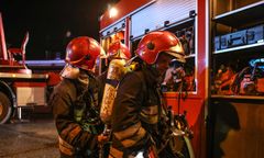 Pożar dworca w Oświęcimiu. Przyczyną iskra spawarki