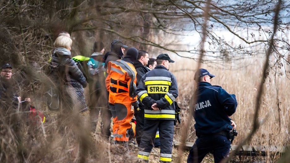 Na miejscu pracują straż i policja