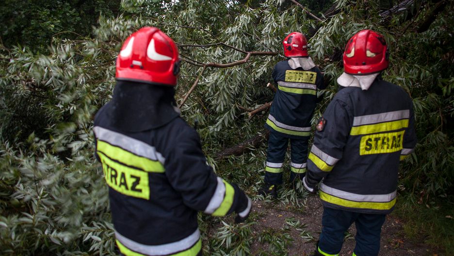 Nocne burze najdłużej utrzymają się na Mazowszu, Podlasiu i Lubelszczyźnie