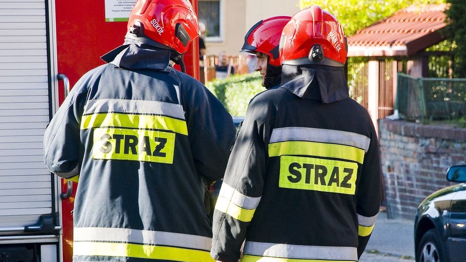 Żary. Trwa wyjaśnianie przyczyn pożaru.