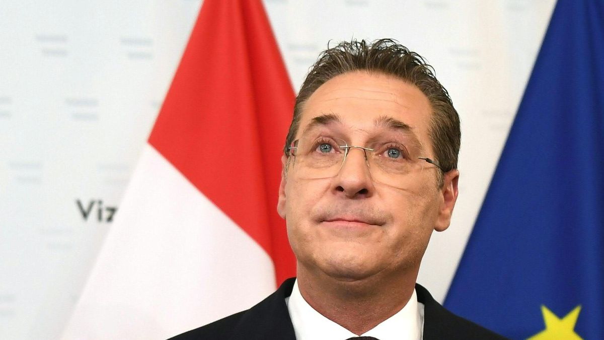 Wicekanclerz Austrii Heinz-Christian Strache podał się do dymisji