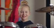 10-letnia perkusistka z Danii robi furorę