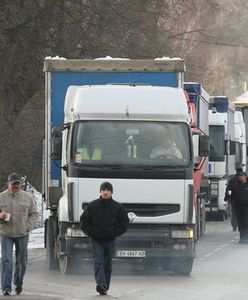 Kolejki tirów do przejść z Ukrainą