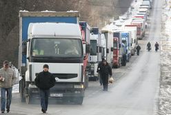Kolejki tirów do przejść z Ukrainą