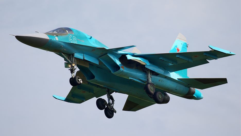 Rosja. Dwa bombowce Su-34 zderzyły się w powietrzu