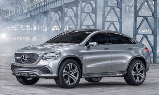 Mercedes Concept Coupe SUV zapowiada konkurenta BMW X6