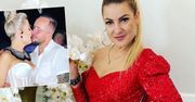 Magda Narożna w sukni ślubnej w ramionach ukochanego. Krzysiek Byniak nie mógł oderwać rąk od ukochanej