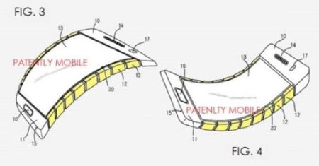 Samsung opatentował wzmacniany, giętki smartfon