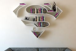 Pomysłowe półki na książki. Nie tylko dla superbohaterów
