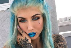 Deynn chwali się nową fryzurą. Niebieskie włosy i usta – takiej jej jeszcze nie widzieliście