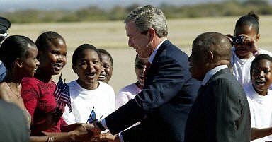 Bush: w Iraku istnieje "problem bezpieczeństwa"