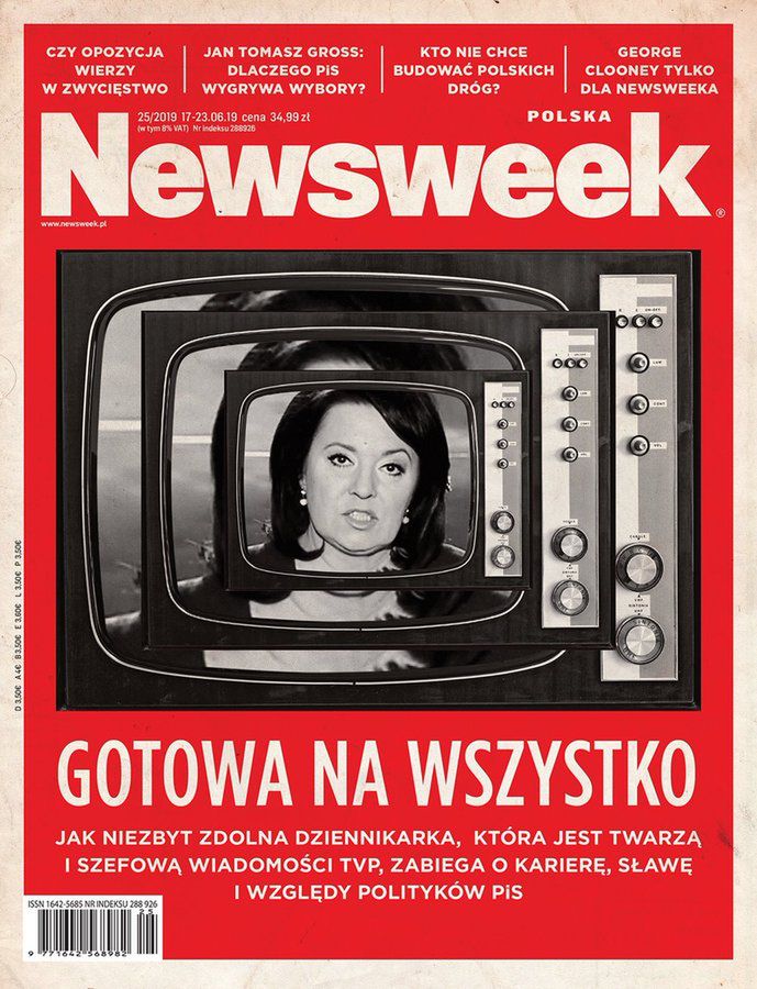 Najnowsza okładka tygodnika "Newsweek"