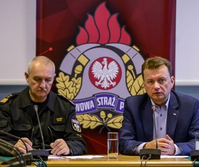 Błaszczak: straty i problemy po nawałnicach sukcesywnie usuwane