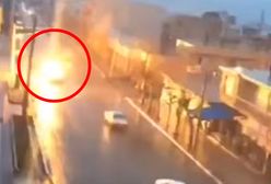 #dziejesiewmoto: uderzenie pioruna, brak kultury i pirat drogowy