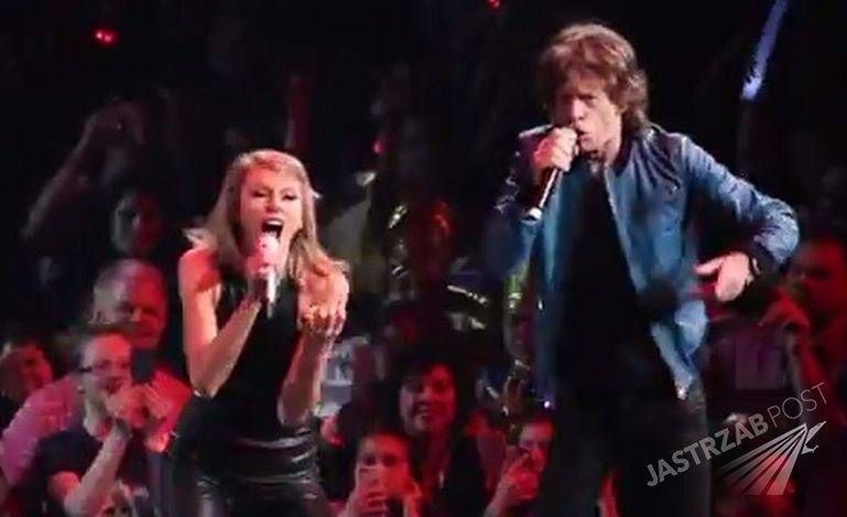 Taylor Swift wykonała z Mickiem Jaggerem legendarne "Satisfaction". Jak wyszło? [WIDEO]