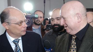 Marek Borowski i Józef Oleksy