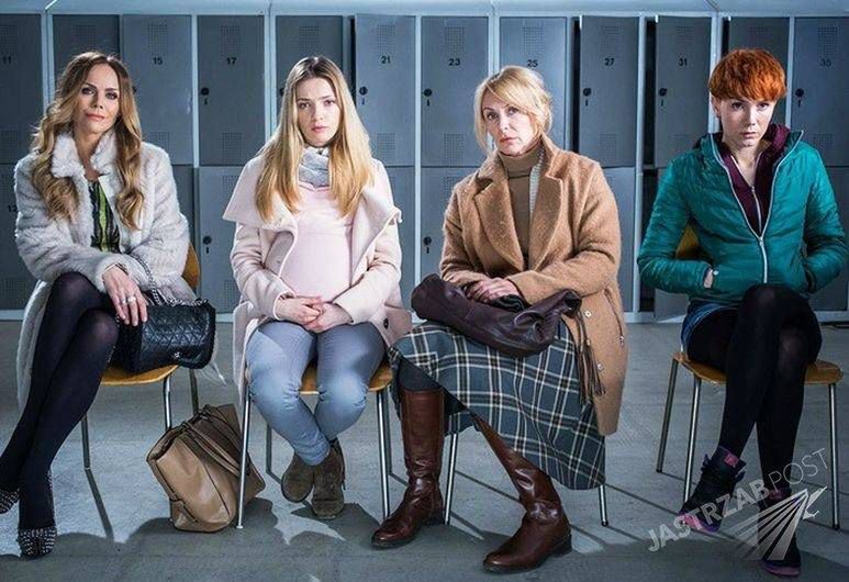 Skazane, Marta (Paulina Gałązka), Ola (Olga Bołądź), Sylwia (Monika Krzywkowska), Anna (Beata Ścibakówna) fot. Polsat.pl