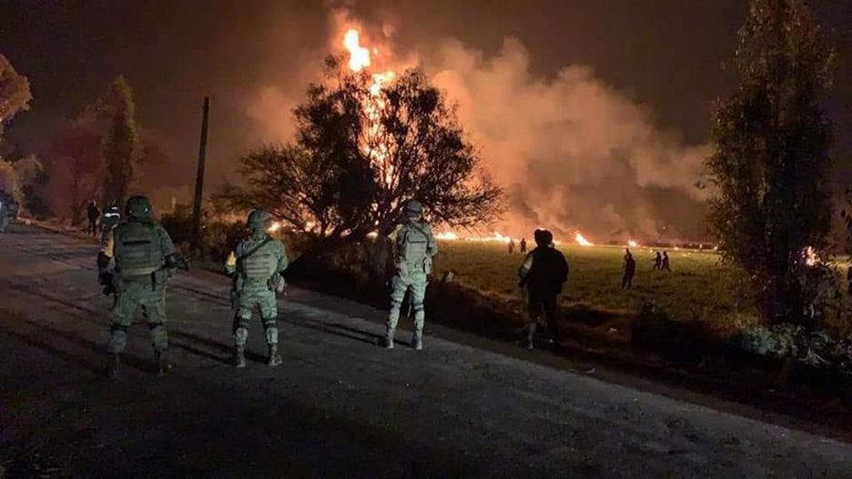 Eksplozja rurociągu w Meksyku