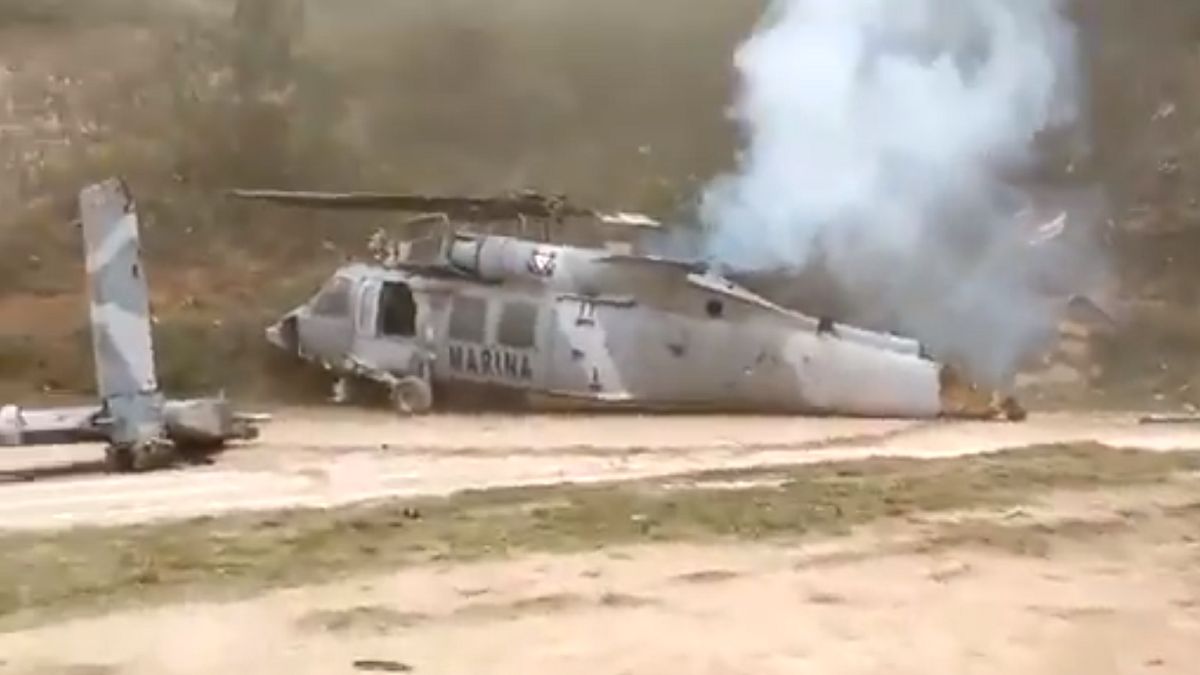 Katastrofa helikoptera w Meksyku. Odbijali porwanych.