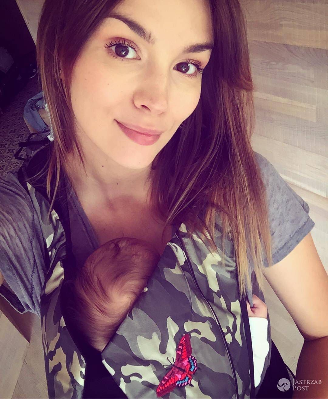 Paulina Krupińska ma nosidło za ponad tysiąc złotych