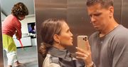 Ups! Wojtek Szczęsny ujawnił twarz synka. Niezadowolona Marina: "Zostawić na chwilę w domu". Liam to prawdziwy słodziak
